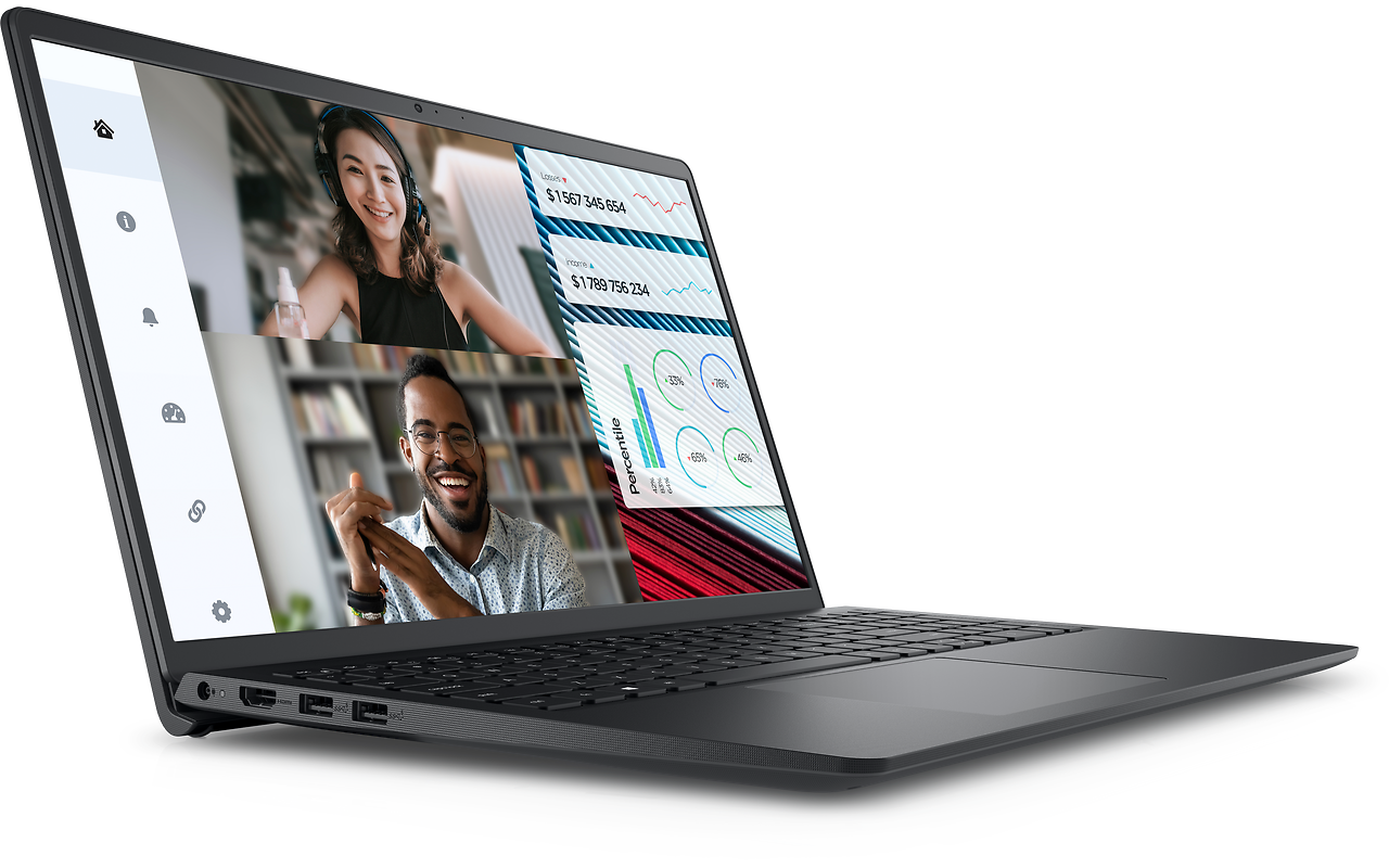DELL Vostro 3520 / 15.6 FullHD / Core i5-1235U / 16GB RAM / 512GB NVMe / Intel Iris Xe / Linux DOS