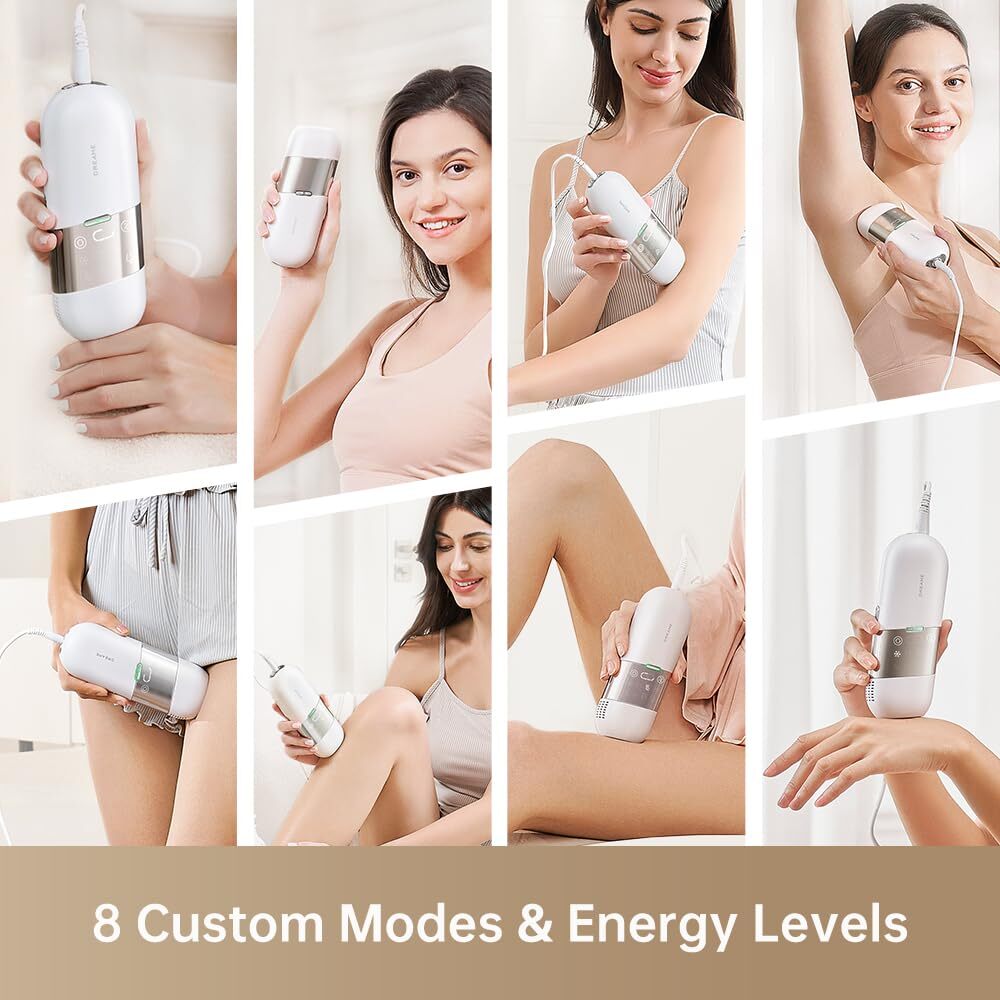 DREAME IPL Home Use Hair Removal Device / D-1186 White
