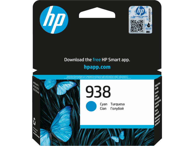 HP 4S6X / №938 Blue