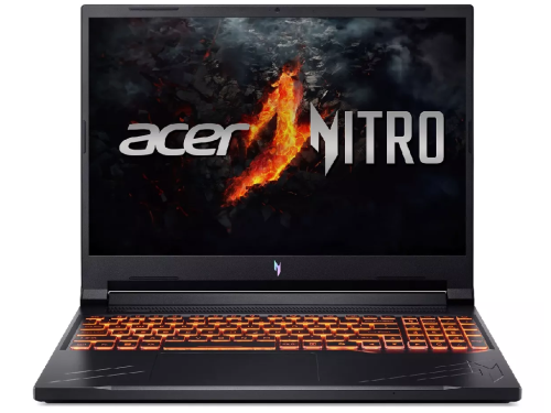 ACER Nitro ANV16-41 / 16 WUXGA IPS 165Hz / Ryzen 5 8645HS / 16GB DDR5 / 512GB NVMe / GeForce RTX 3050 6GB GDDR6 / No OS