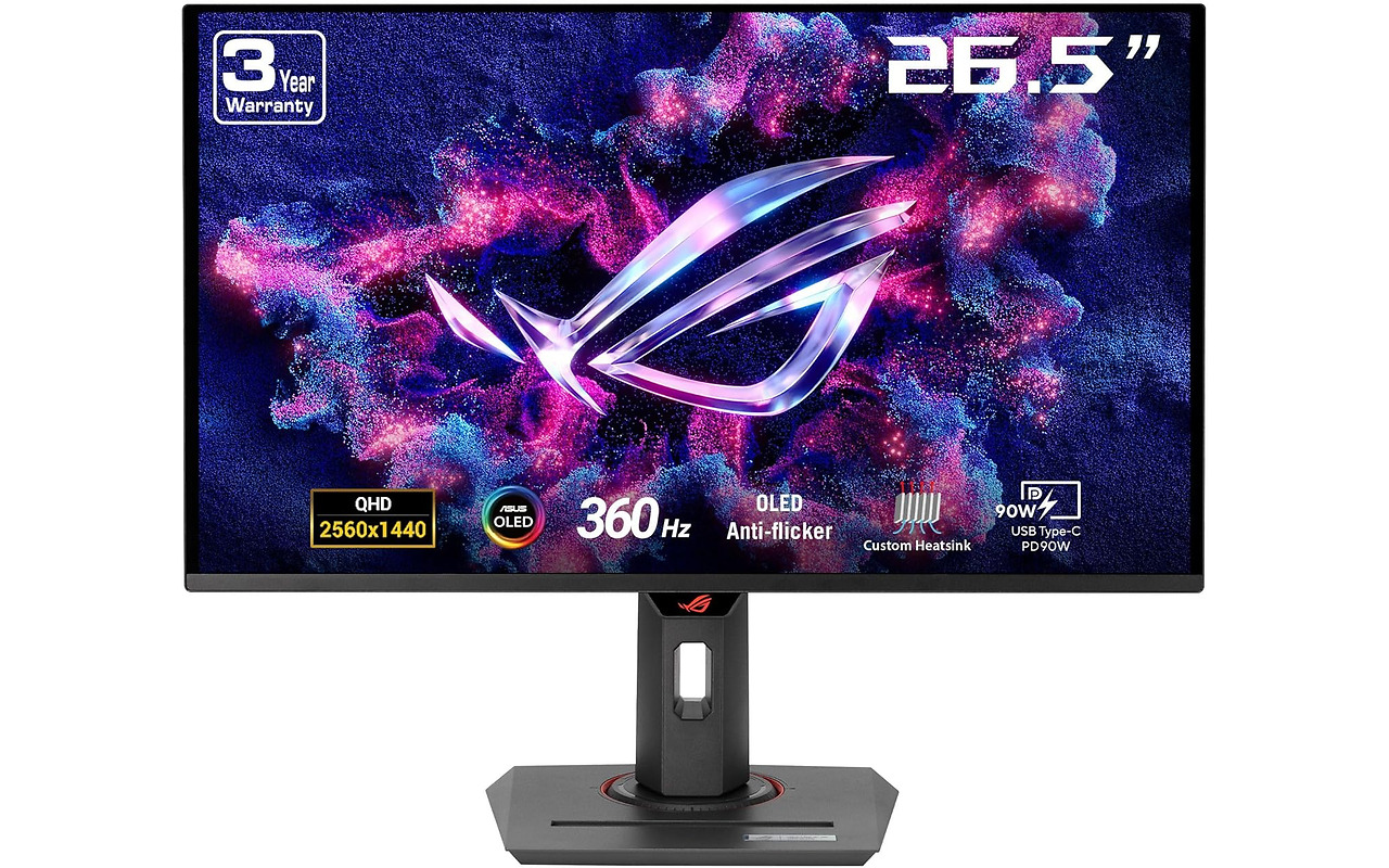 ASUS ROG Strix OLED XG27ACDNG / 26.5 QD-OLED 2K WQHD 360Hz