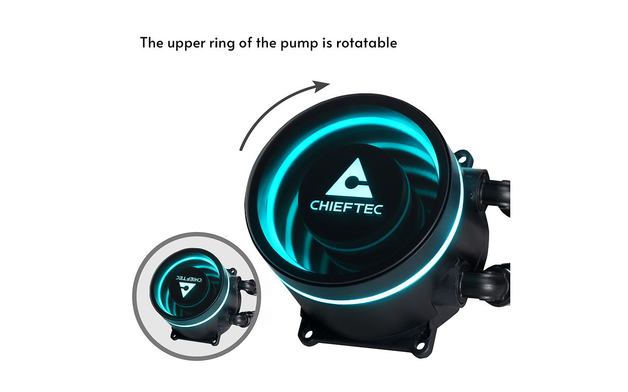 Chieftec Iceberg 360 A-RGB Black