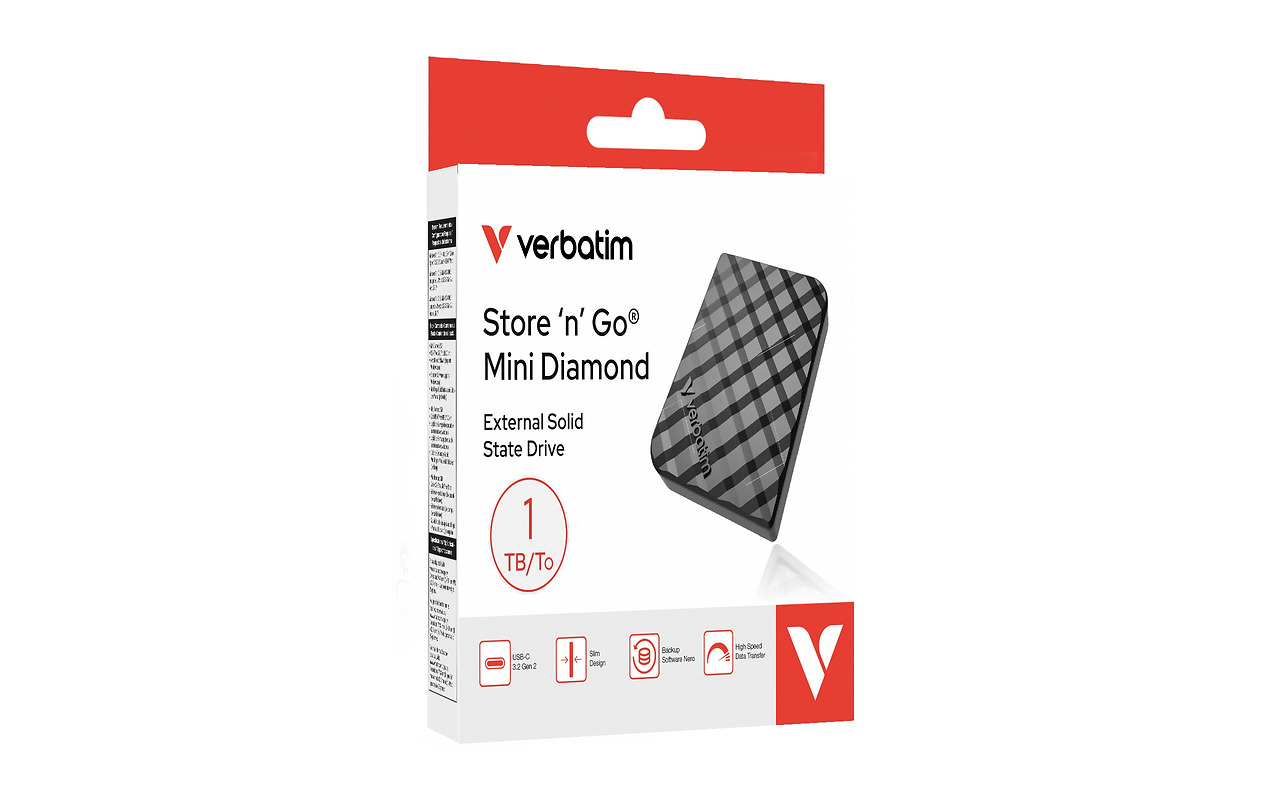 Verbatim Store 'n' Go Mini Diamond SSD 1TB