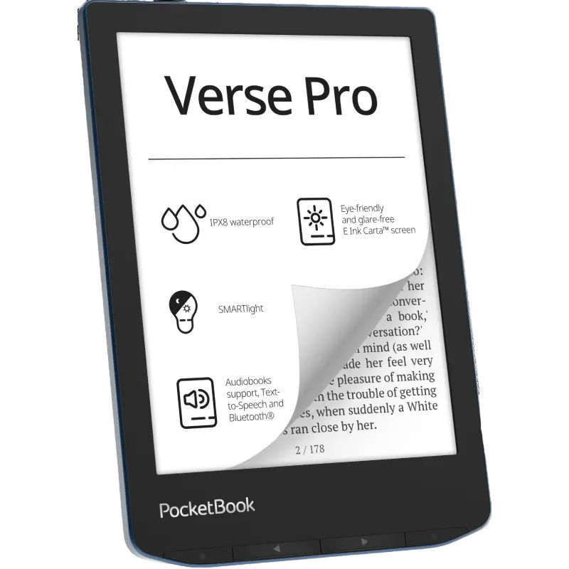 PocketBook 634 Verse PRO / 6 E Ink Carta Blue