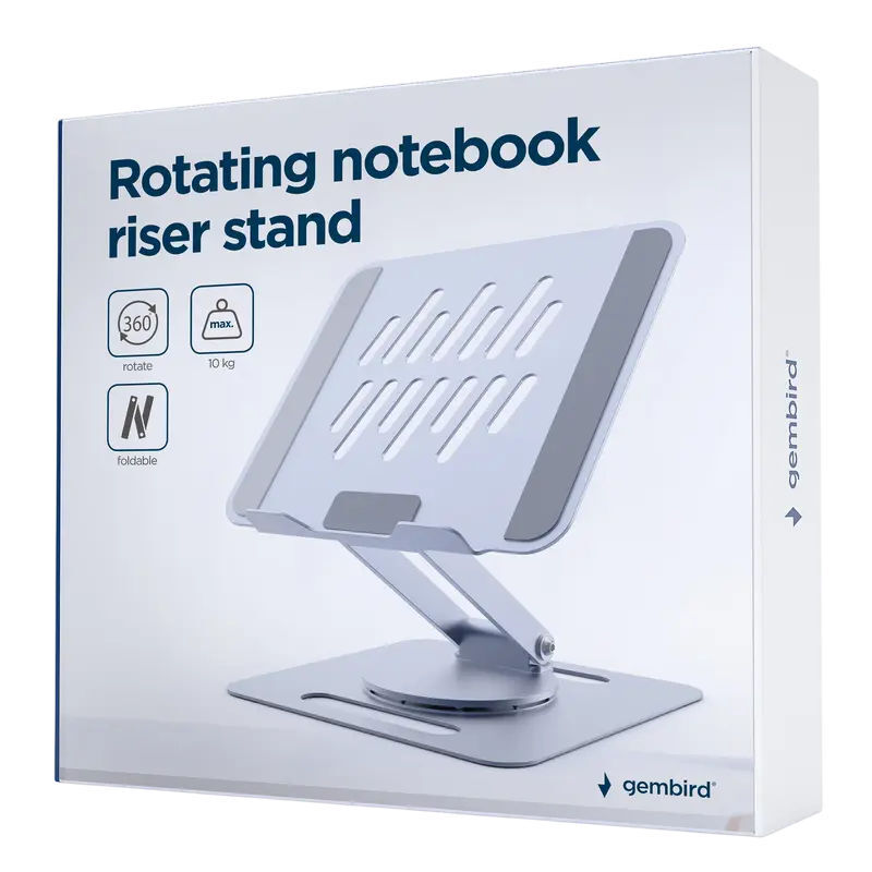 Gembird NBS-DR1-01 / Notebook Rotating Riser