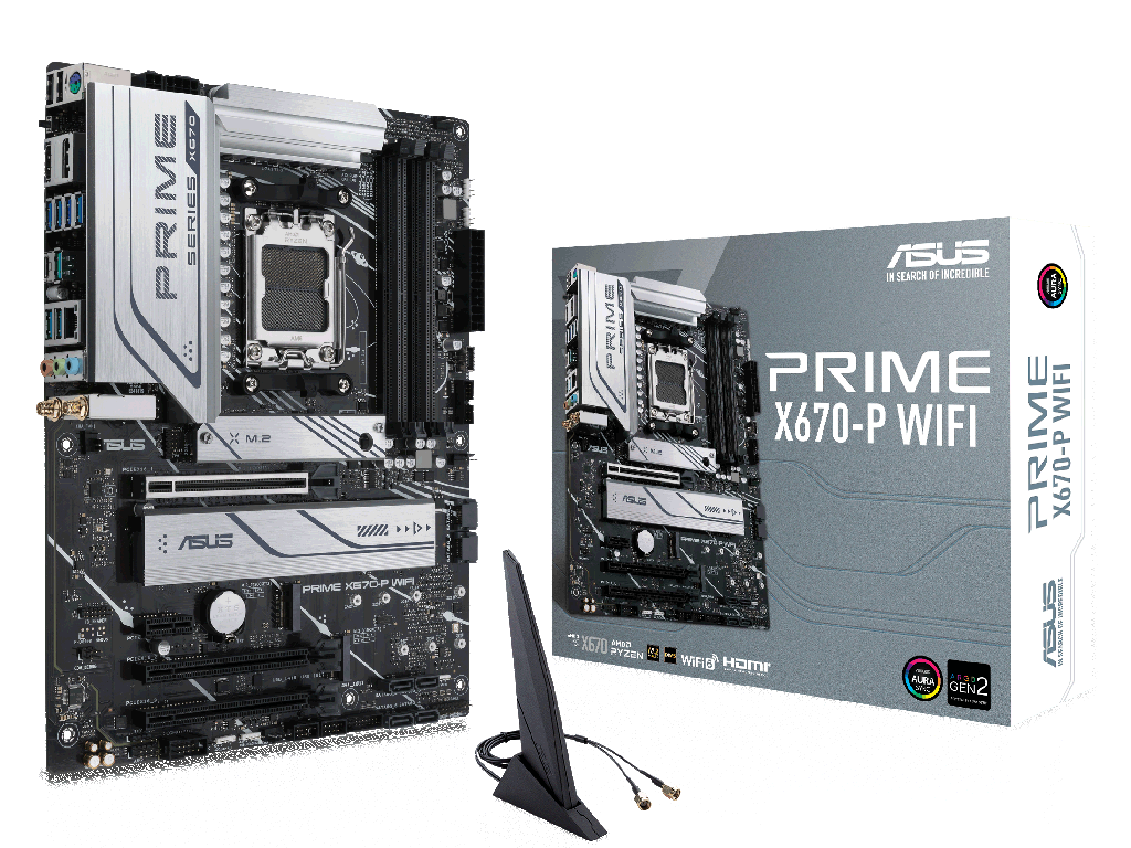 ASUS PRIME X670-P WI-FI / ATX AM5 DDR5 7600