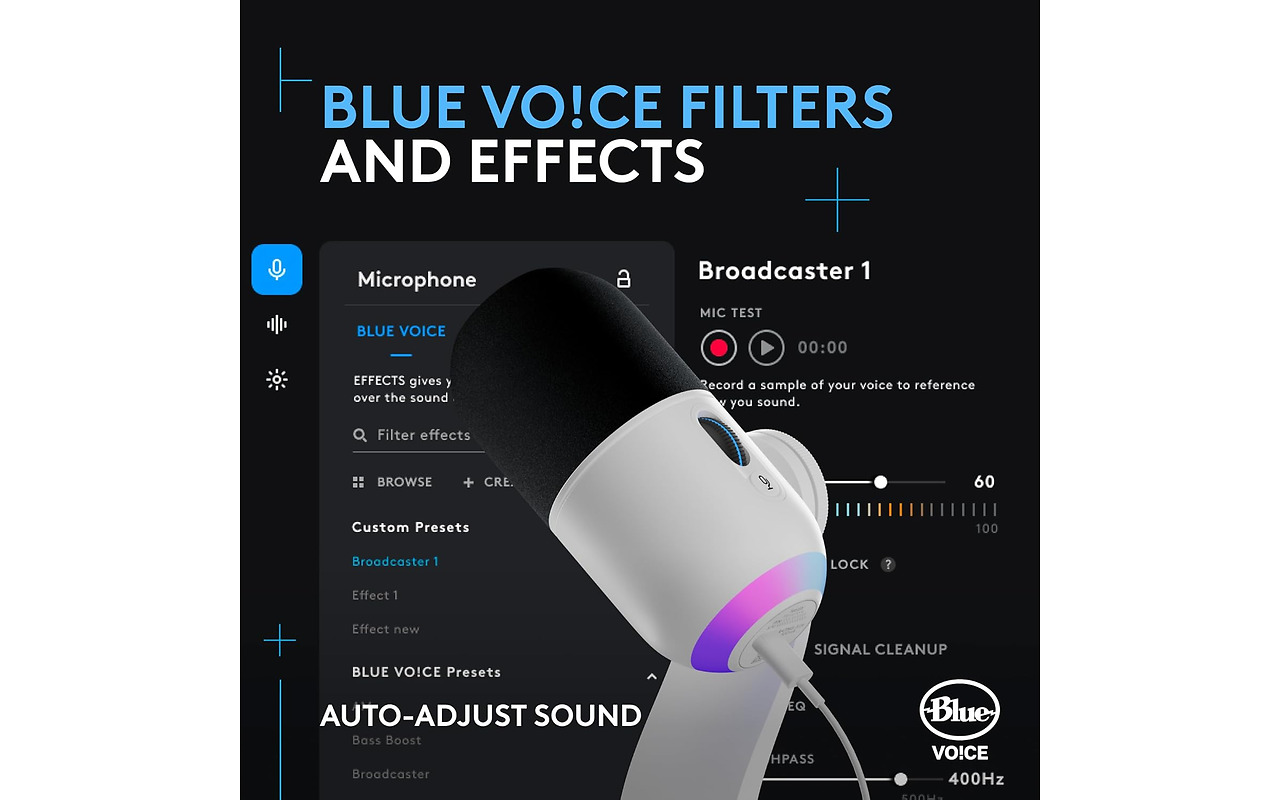 Logitech Yeti GX / Dynamic Supercardioid / White