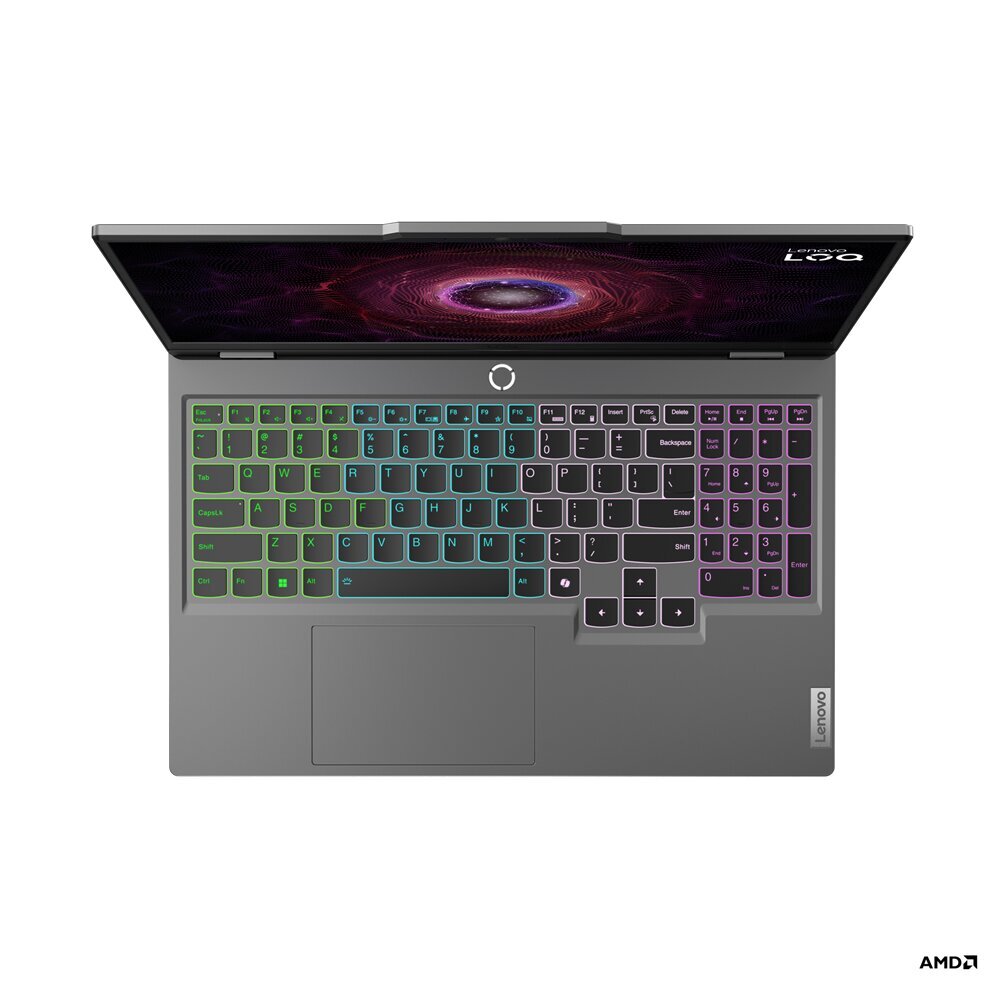 Lenovo LOQ 15AHP9 / 15.6 IPS WQHD 165Hz / Ryzen 5 8645HS / 16GB DDR5 / 1.0TB NVMe / GeForce RTX 4060 8GB GDDR6 / No OS