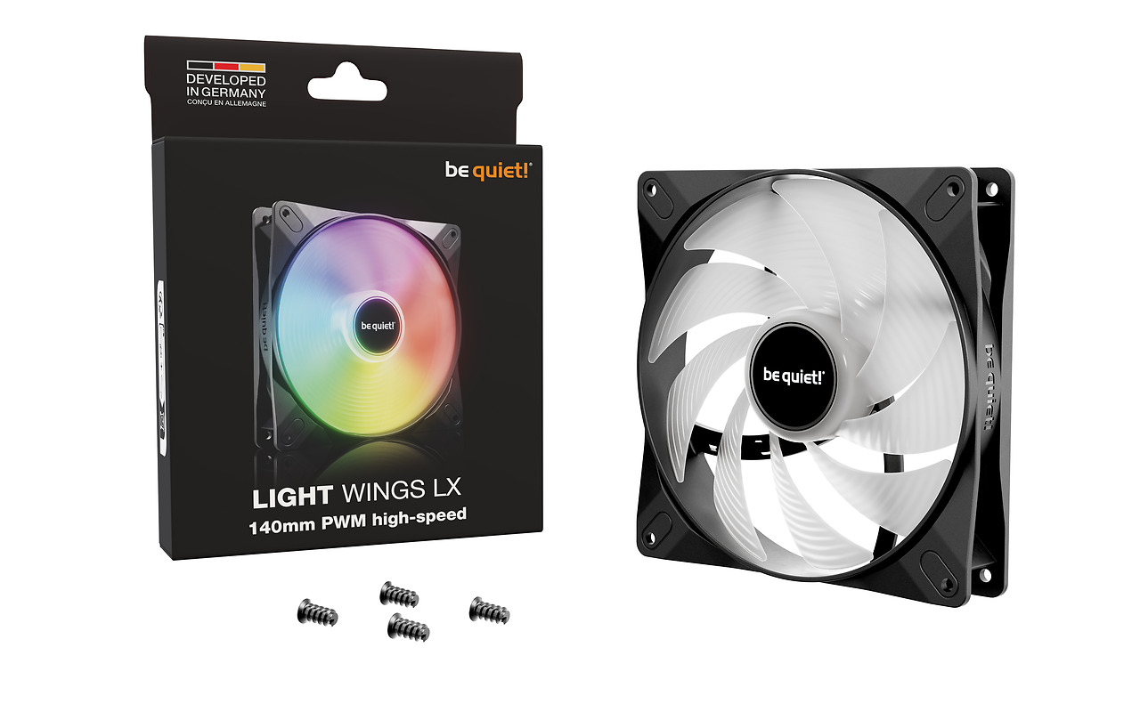 be quiet! Light Wings LX / 140x140x25mm