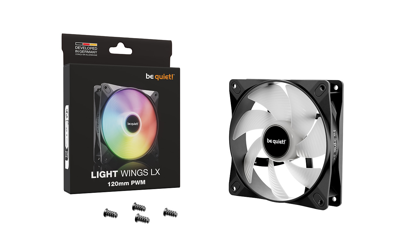 be quiet! Light Wings LX / 120x120x25mm