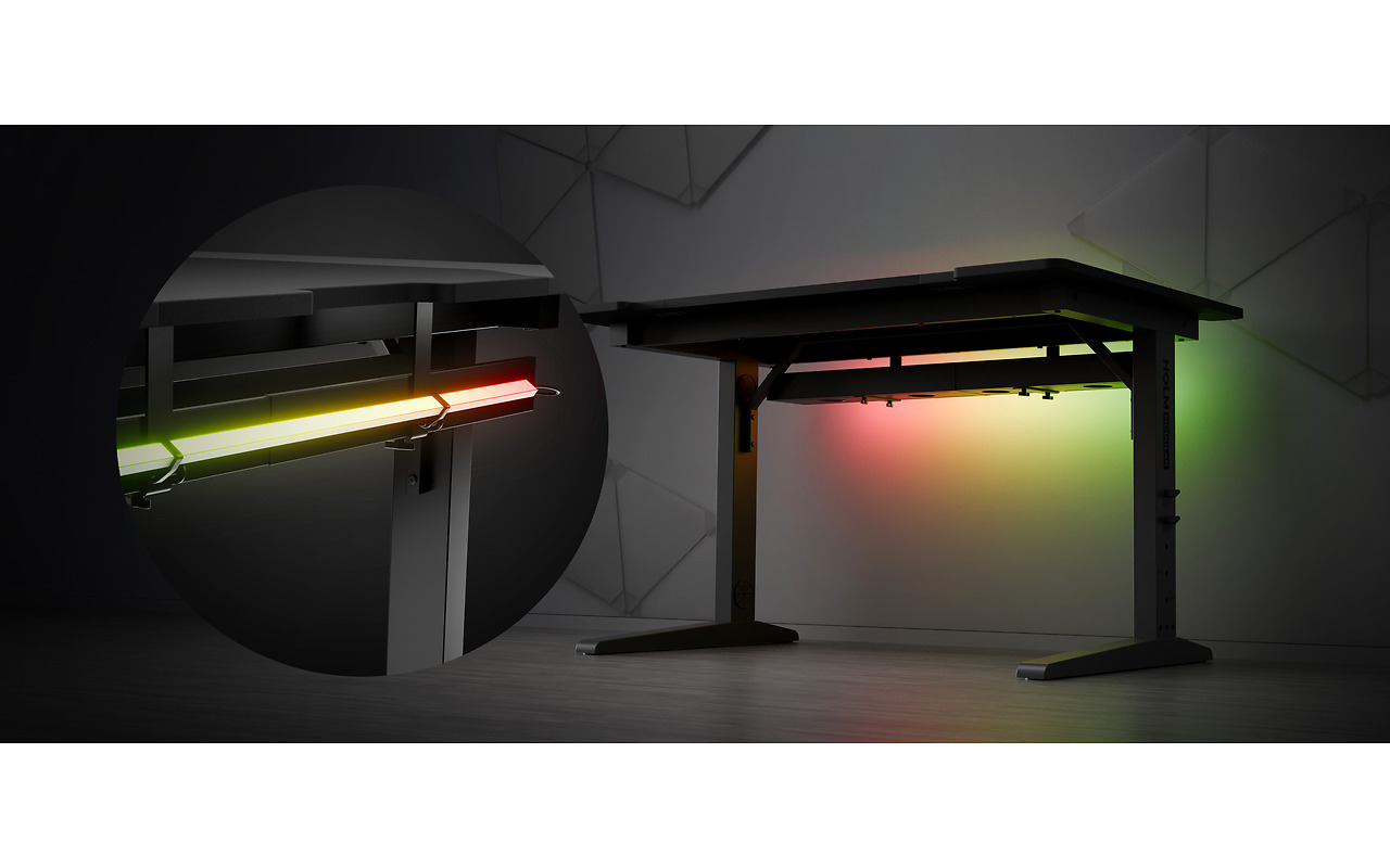 Genesis Desks Gaming Holm Modular 120
