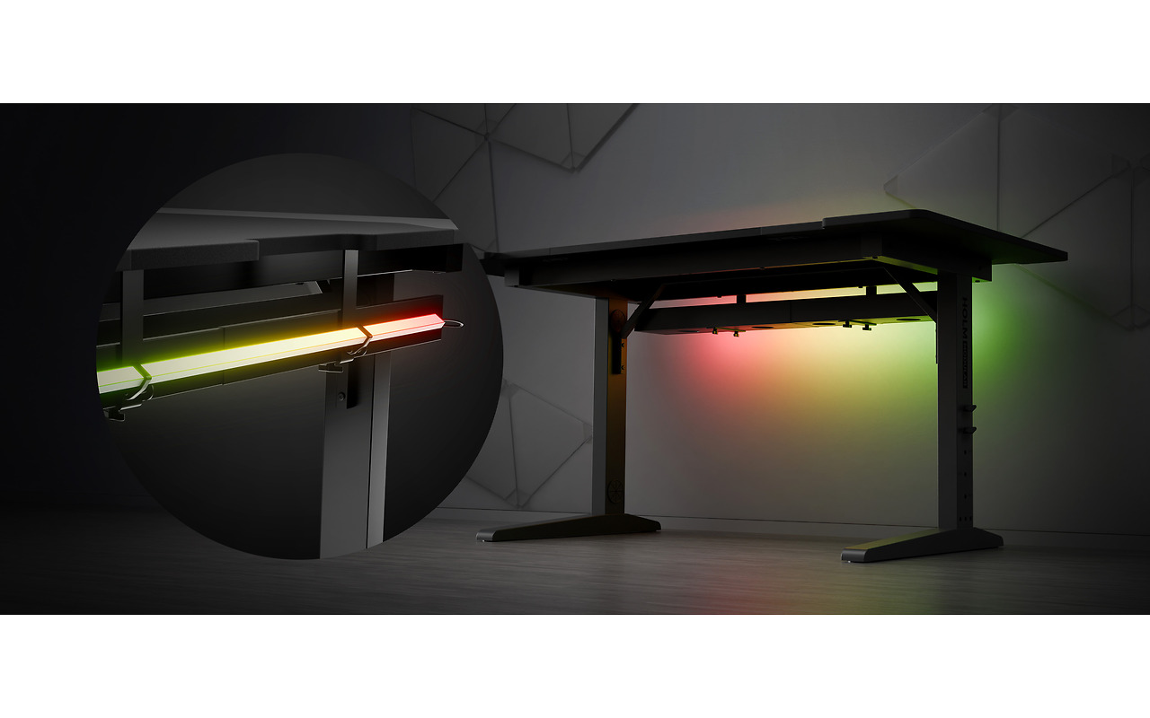 Genesis Desks Gaming Holm Modular 140