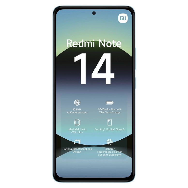 Xiaomi Redmi Note 14 4G / 8GB / 256GB Blue