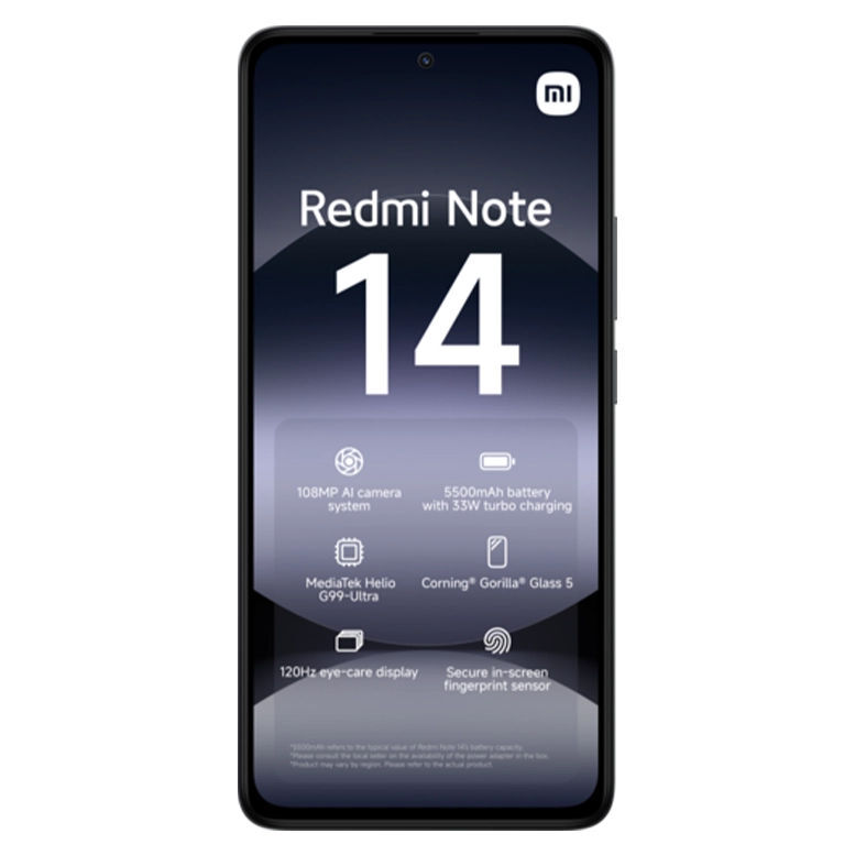Xiaomi Redmi Note 14 4G / 8GB / 256GB Black
