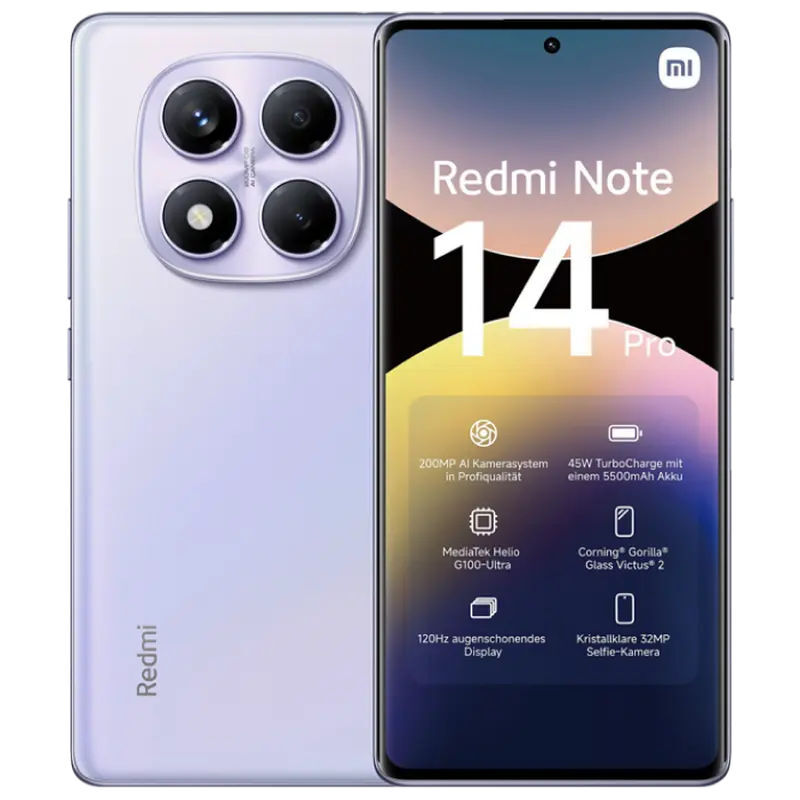 Xiaomi Redmi Note 14 Pro 4G / 8GB / 256GB Purple