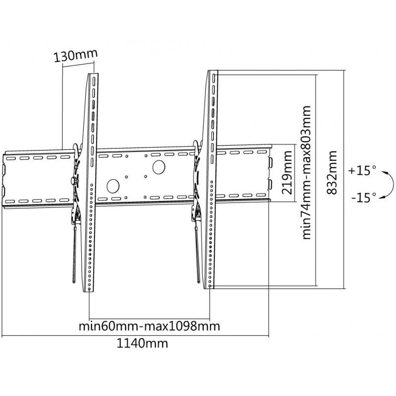 Reflecta PLANO Flat 100-10080 / Black