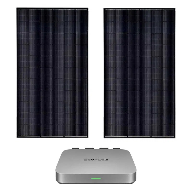 EcoFlow PowerStream Balcony Solar System 800W + Rigid Solar Panel 400W