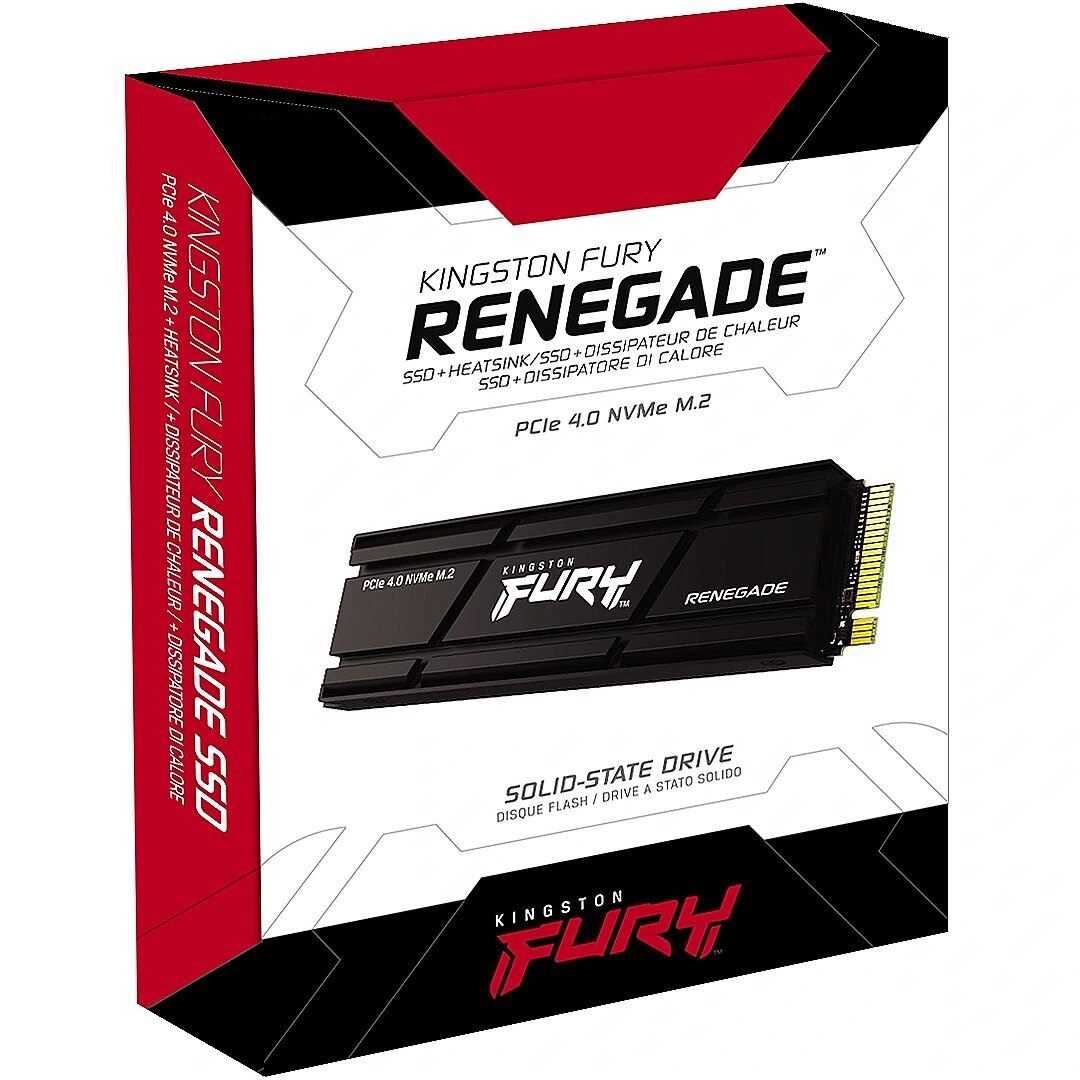 Kingston Fury Renegade / M.2 NVMe 1.0TB / Heatsink 10.5mm