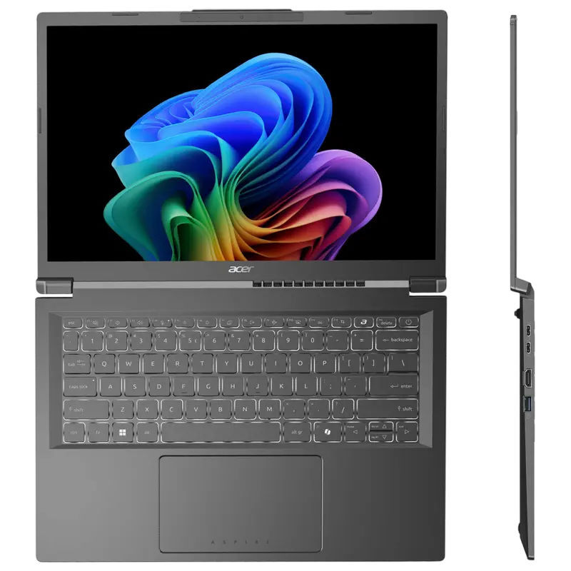 Acer Aspire 14 AI A14-52MT / 14 WUXGA Touch / Core Ultra 7 258V / 32Gb LPDDR5X / 1Tb SSD / Intel Arc / Windows 11 Home