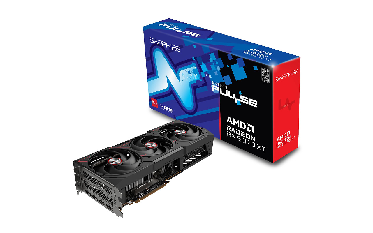 Sapphire PULSE Radeon RX 9070 XT 16GB GDDR6 256Bit