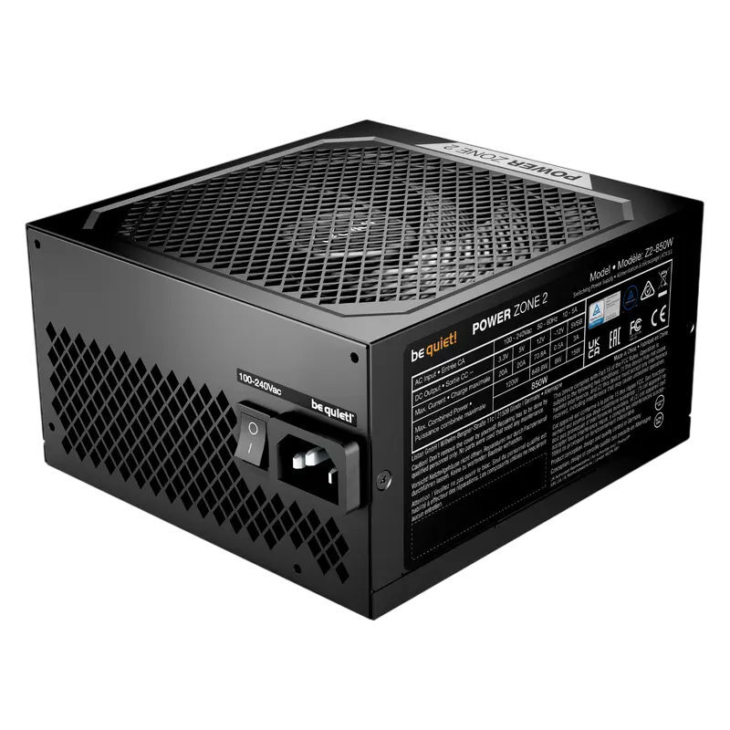 be quiet! POWER ZONE 2 / 850W 80+ Platinum