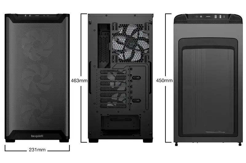 be quiet! Pure Base 501 LX / ATX Black