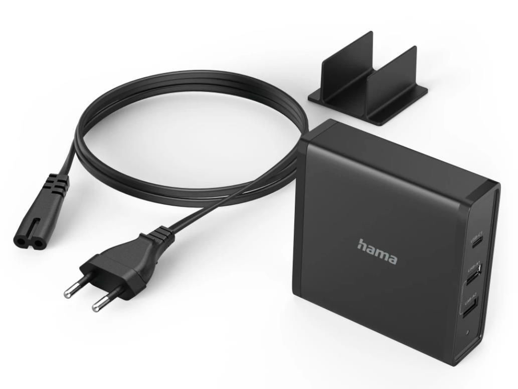 HAMA Universal USB-C Charging Station 65W