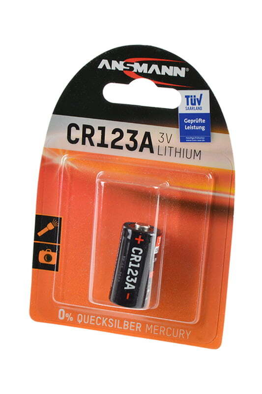 Ansmann CR123A / 3V Lithium x1