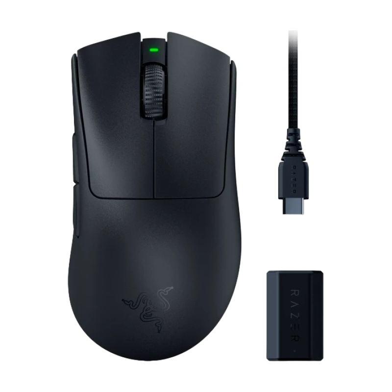Razer  DeathAdder V3 Pro + HyperPolling Wireless Dongle / RZ01-04630300-R3WL