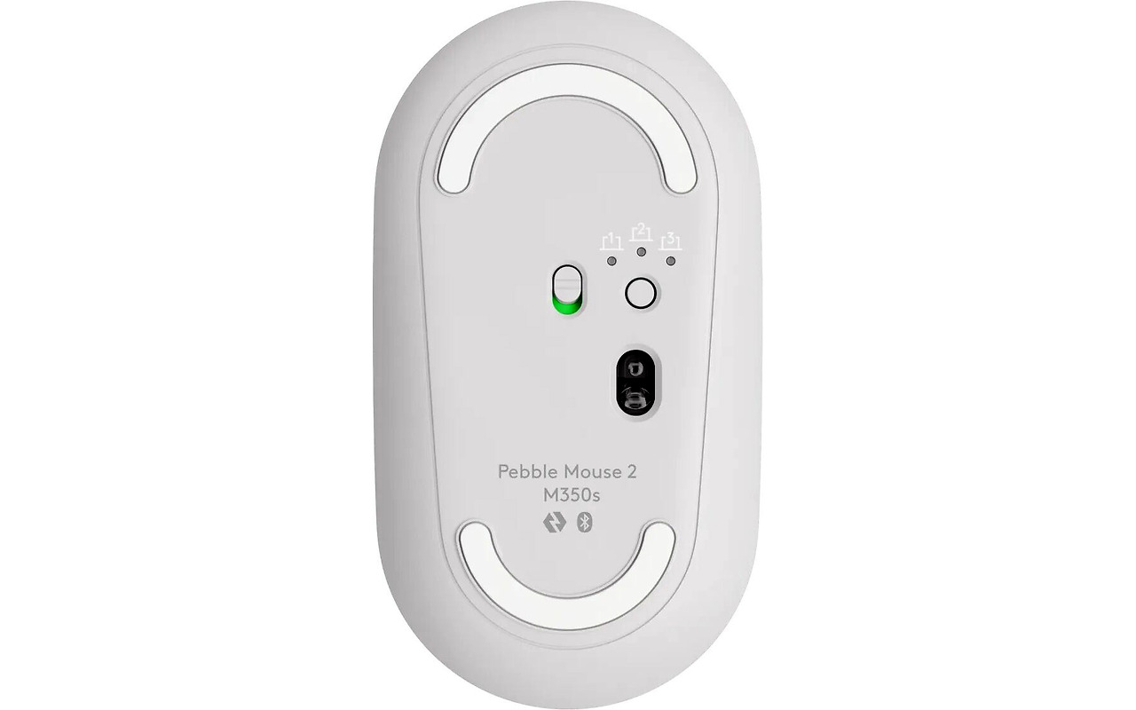 Logitech Pebble Mouse 2 M350s White