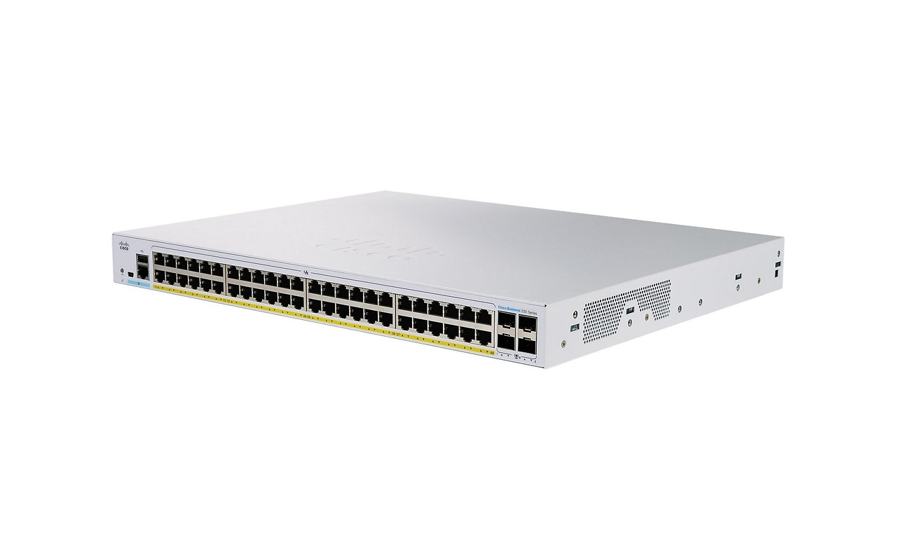 CISCO CBS350-48FP-4X / 48 Full PoE Managed