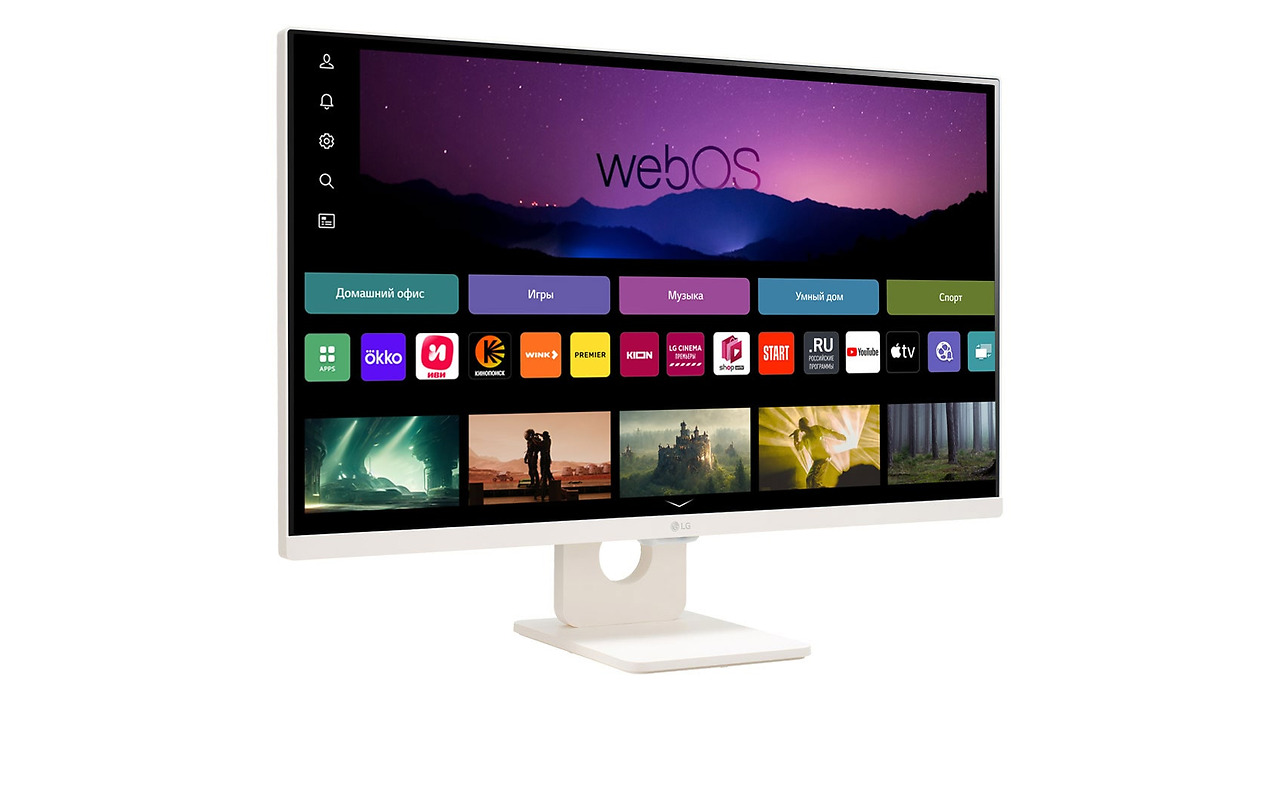 LG 27SR50F-W.AEU / 27 IPS FullHD Smart