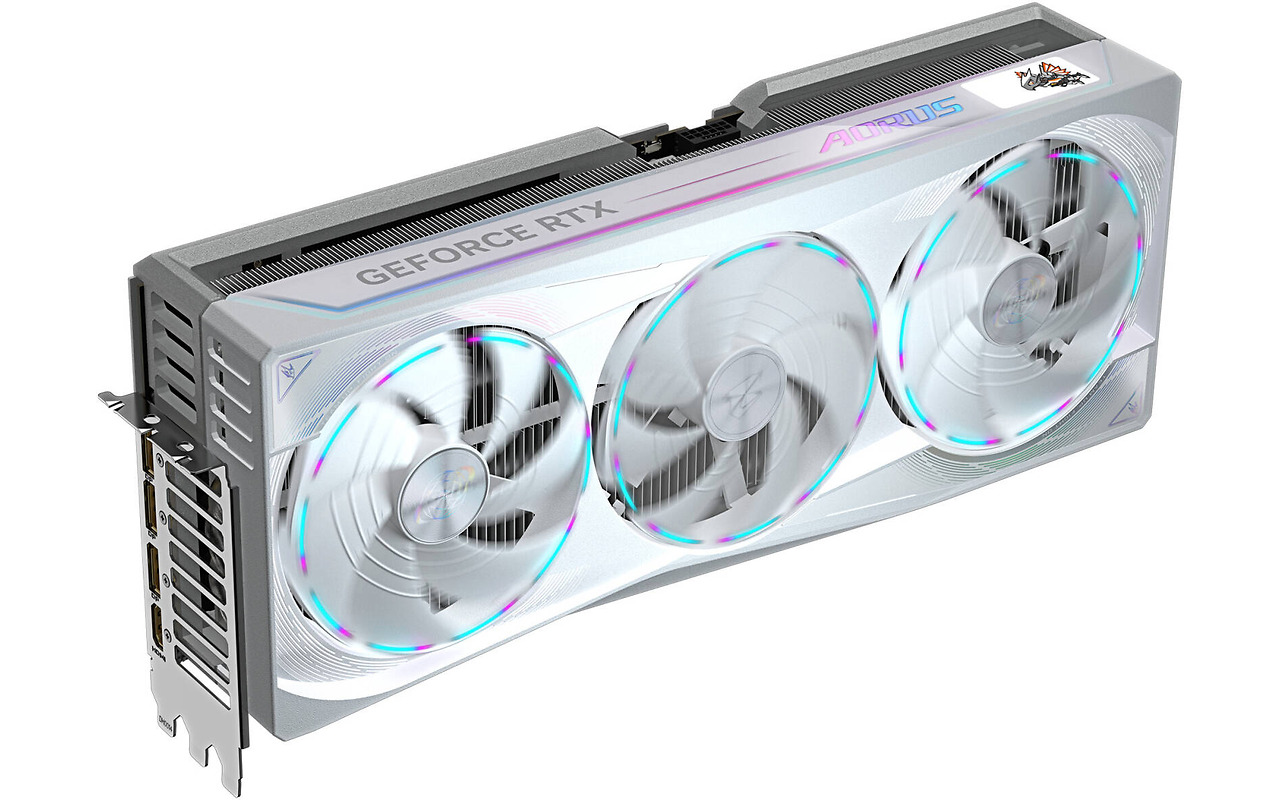 GIGABYTE GeForce RTX 5090 32GB GDDR7 Aorus Master ICE 512bit / GV-N5090AORUSM ICE-32GD