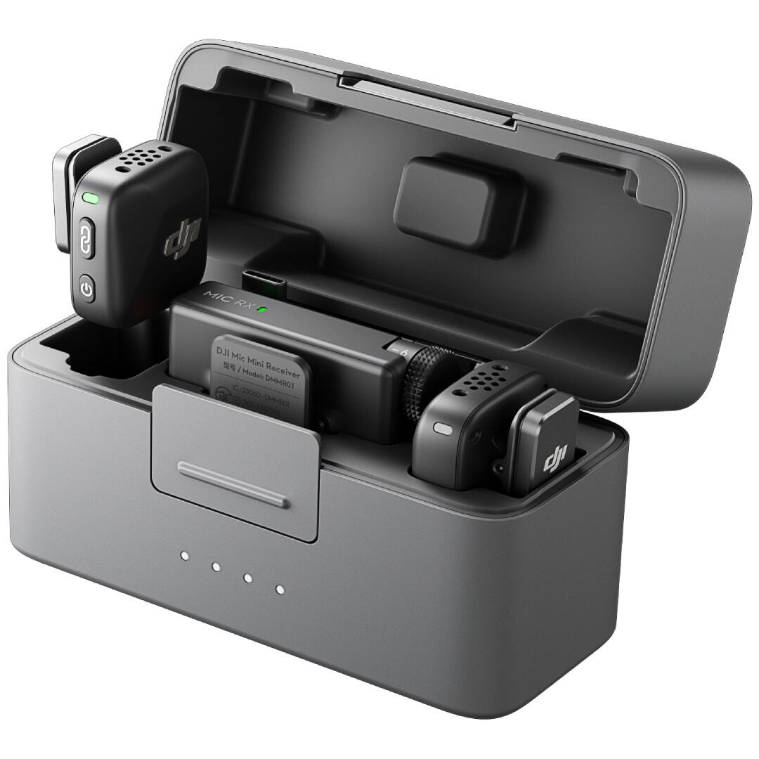 DJI Mic Mini / 2TX + 1RX + Charging Case