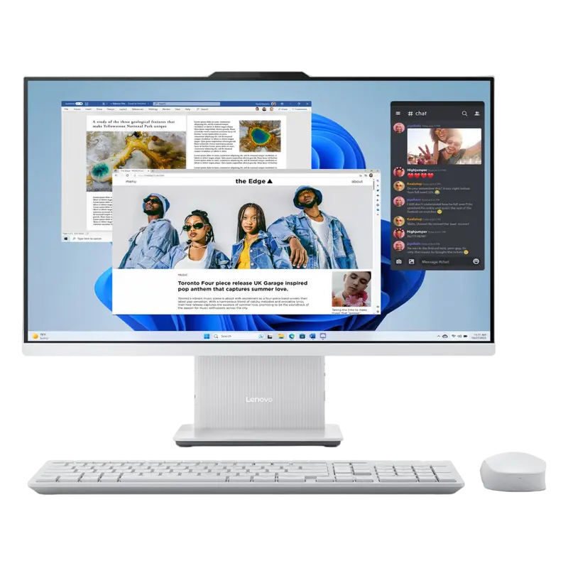 Lenovo AIO IdeaCentre 3 27ARR9 / 27 FullHD IPS / Ryzen 7 7735HS / 16GB DDR5 / 1.0TB NVMe / No OS Grey