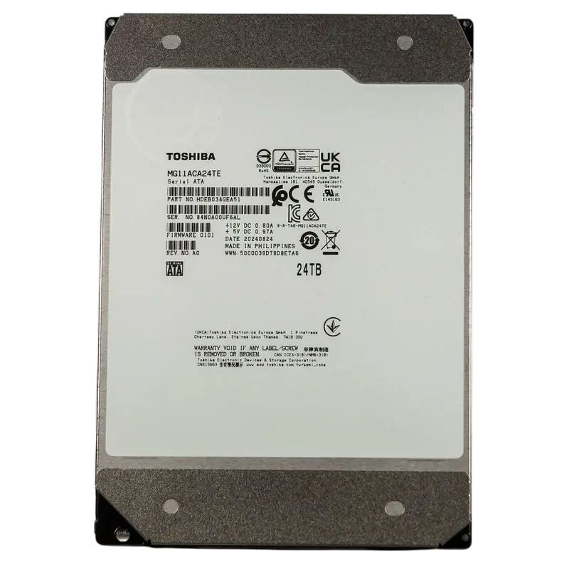 Toshiba Cloud-Scale Capacity 24Tb 3.5 HDD / MG11ACA24TE