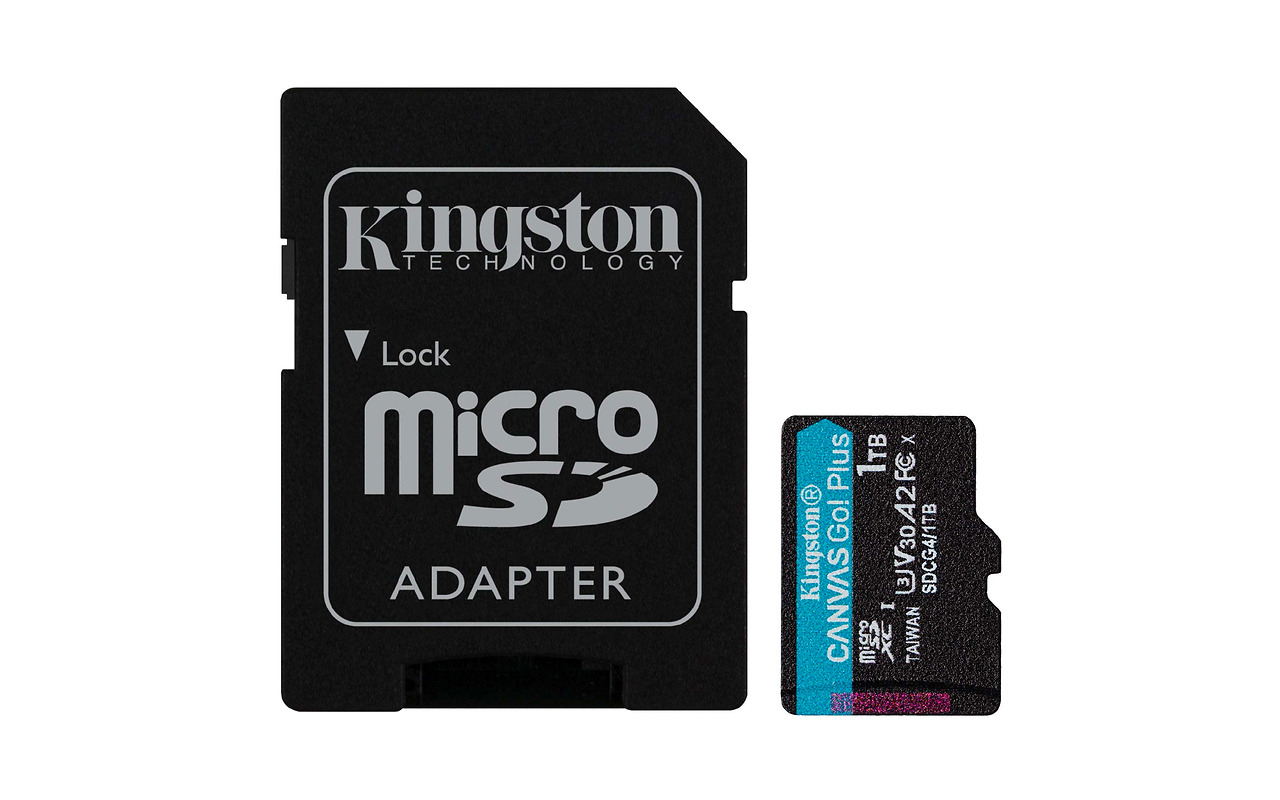 Kingston Canvas Go Plus Gen4 / 1TB MicroSD / SDCG4/1TB