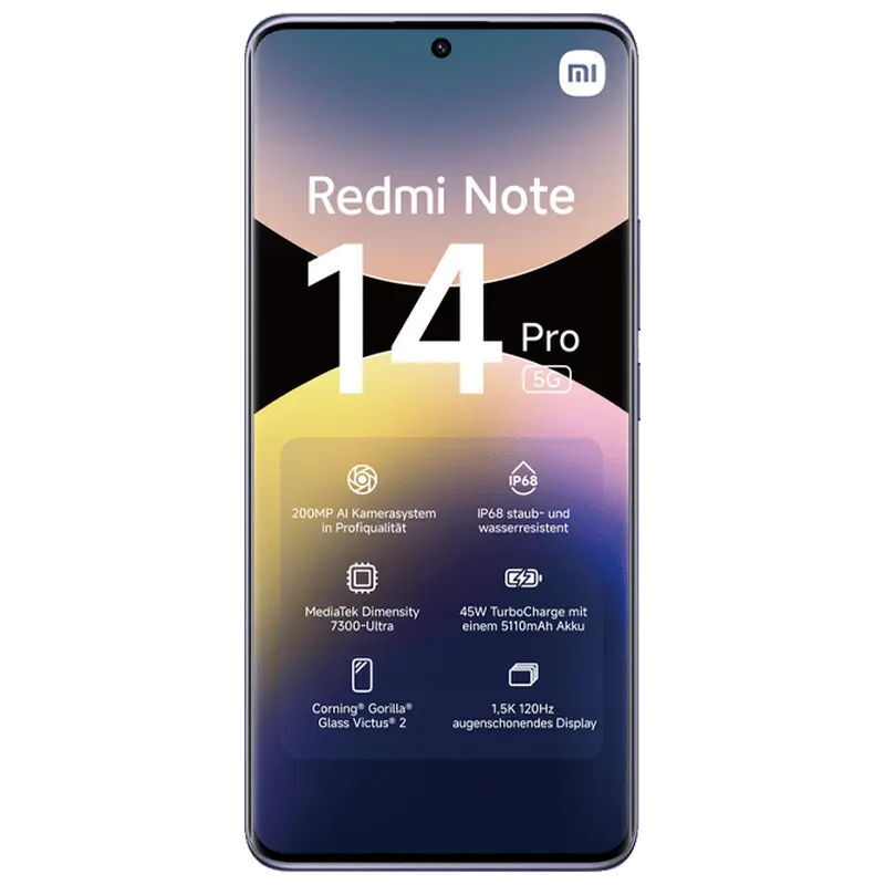 Xiaomi Redmi Note 14 Pro 5G / 8GB / 256GB Purple