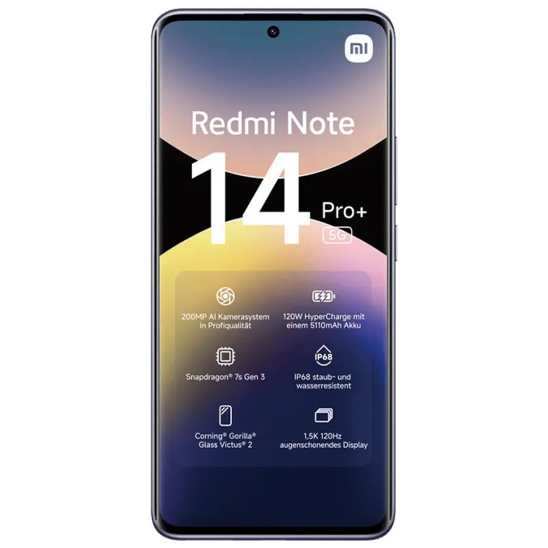 Xiaomi Redmi Note 14 Pro+ 5G / 12GB / 512GB Purple