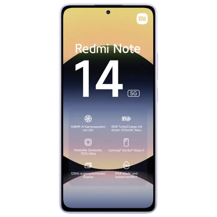 Xiaomi Redmi Note 14 5G / 6GB / 128GB Purple