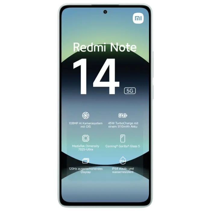 Xiaomi Redmi Note 14 5G / 6GB / 128GB Green