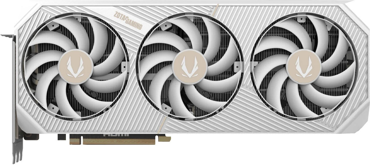 ZOTAC GeForce RTX 5080 SOLID OC White Edition 16GB GDDR7 256bit