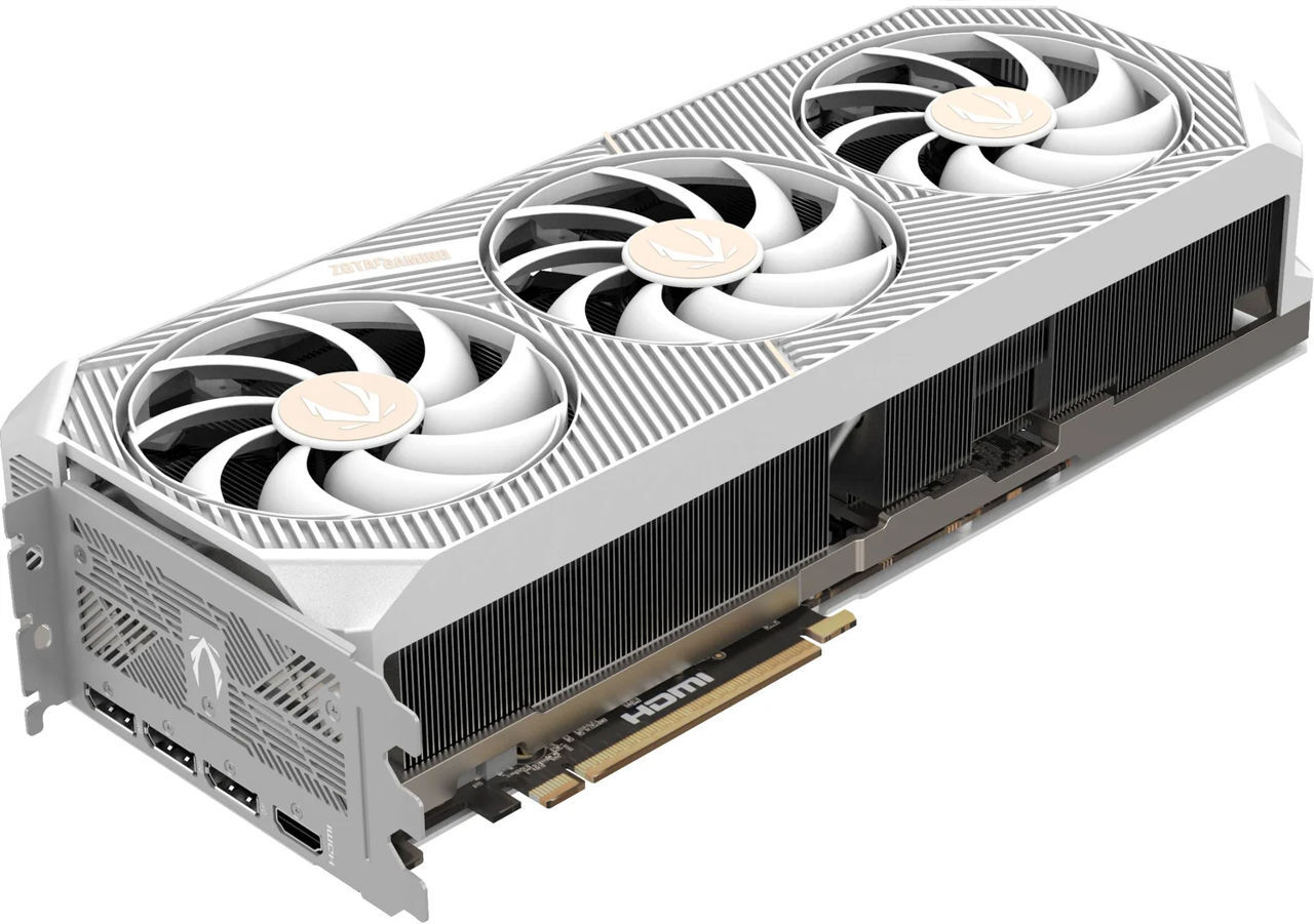 ZOTAC GeForce RTX 5080 SOLID OC White Edition 16GB GDDR7 256bit