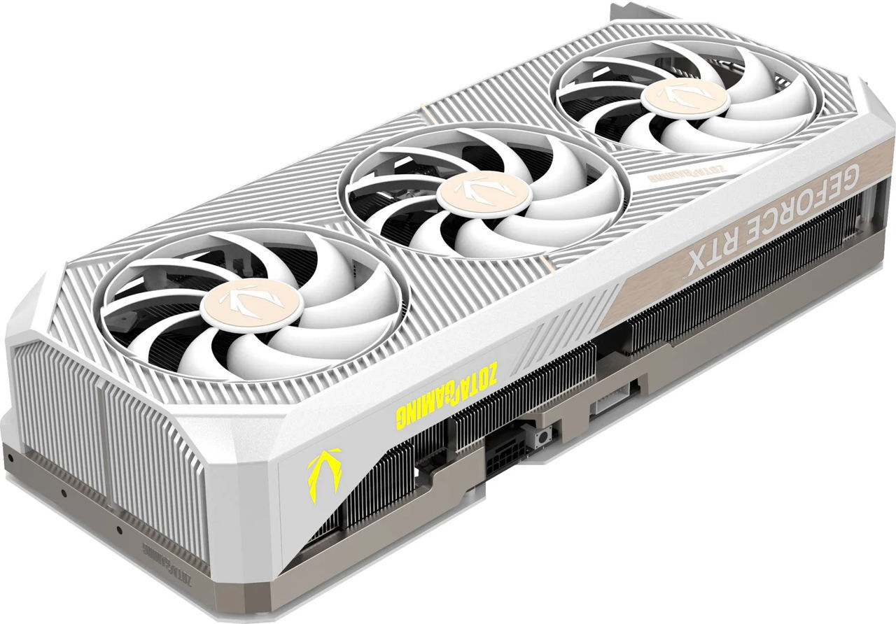 ZOTAC GeForce RTX 5080 SOLID OC White Edition 16GB GDDR7 256bit