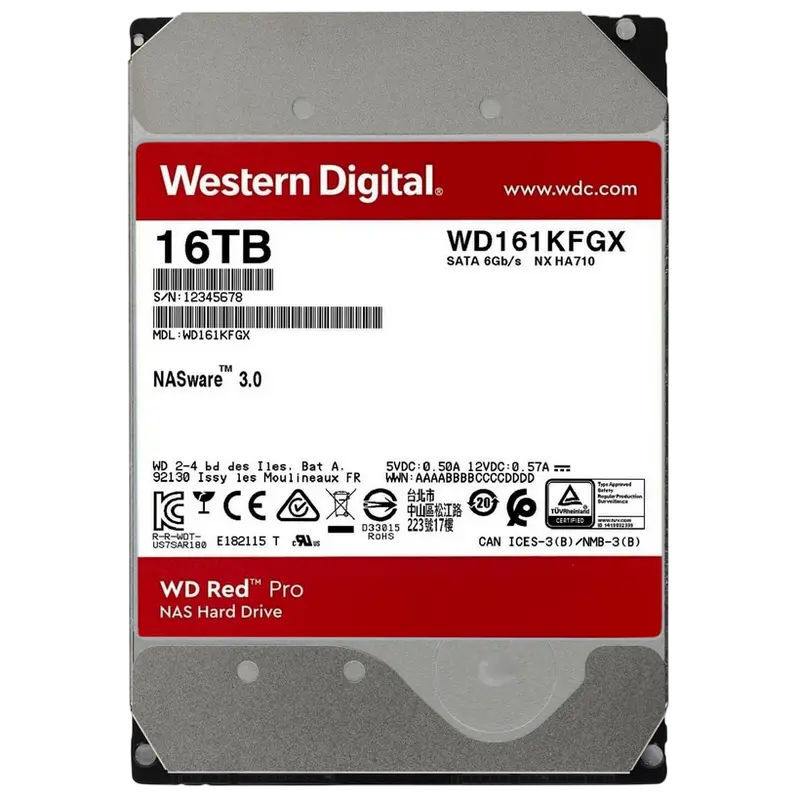 WesternDigital Red Pro 16TB / WD161KFGX