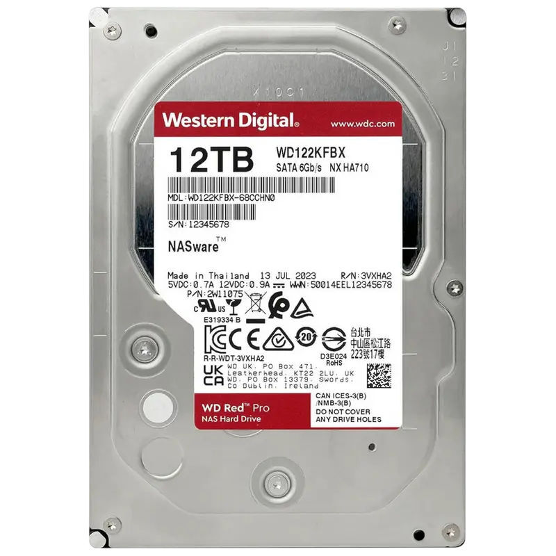 WesternDigital Red Pro 12TB / WD122KFBX