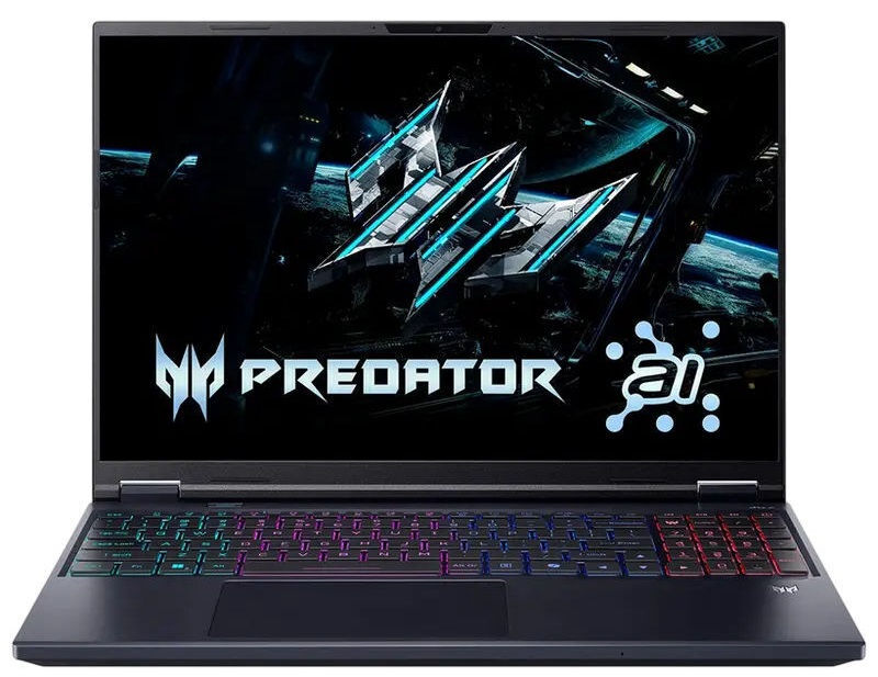 Acer Predator Helios Neo 16 AI PHN16-73 / 16 IPS WQXGA / Core Ultra 9 275HX / 64Gb DDR5 / 1Tb SSD / GeForce RTX 5070 Ti 12Gb