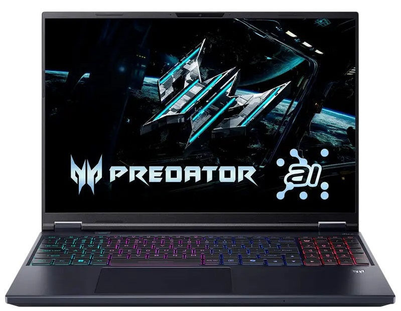 Acer Predator Helios Neo 16 AI PHN16-73 / 16 IPS WQXGA / Core Ultra 9 275HX / 32Gb DDR5 / 1Tb SSD / GeForce RTX 5070 Ti 12Gb