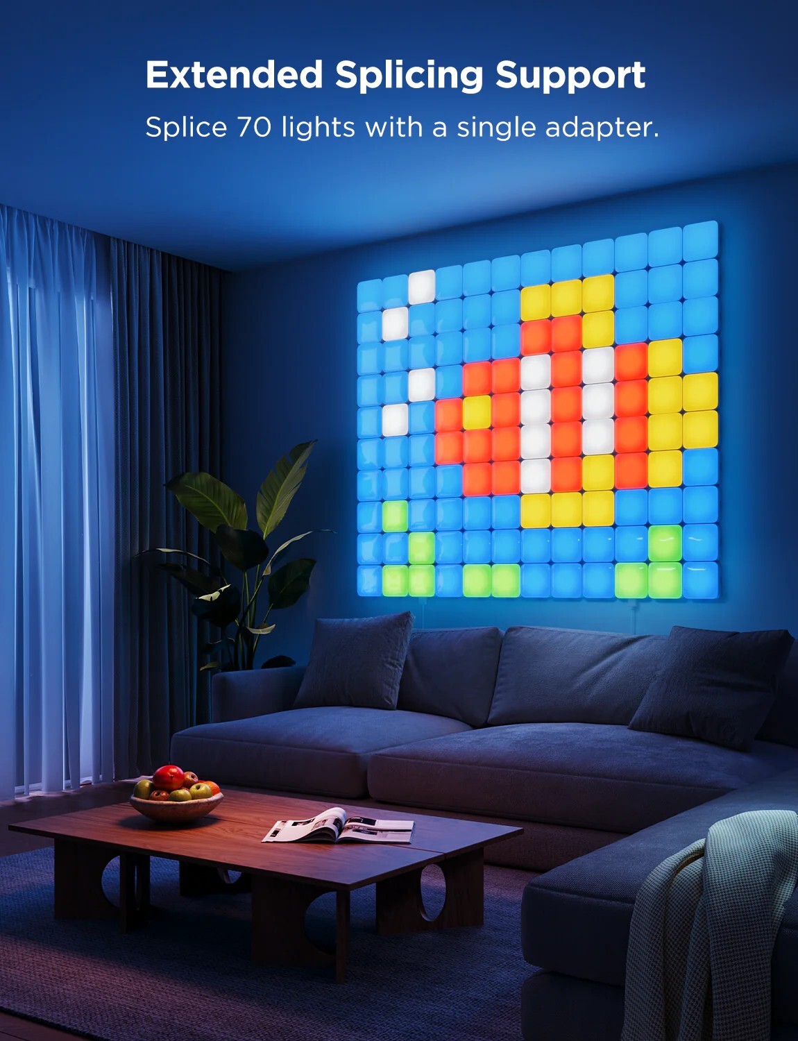 GOVEE Smart Mini Panel Lights 10 Pack / H8069C01