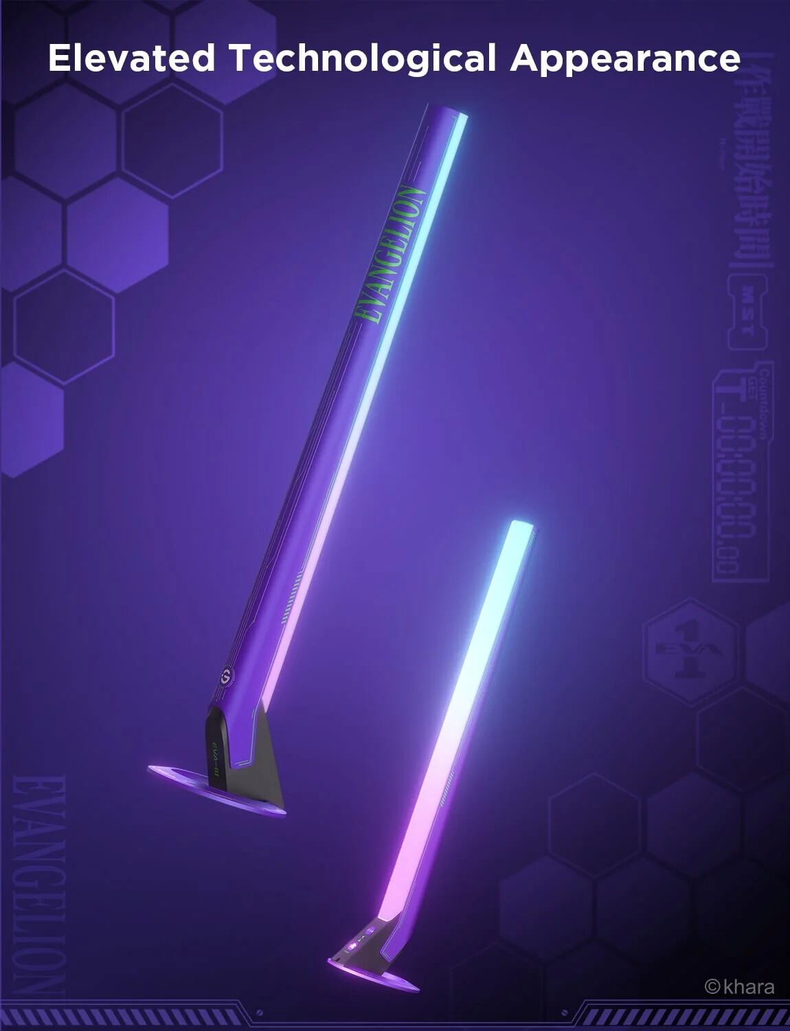 GOVEE RGBIC Wi-Fi Gaming Light Bars with Smart Controller / H6047381